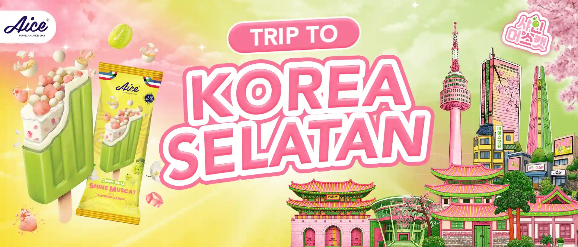 Trip ke Korea Selatan — pemandangan Seoul untuk Juara 1 Nasional